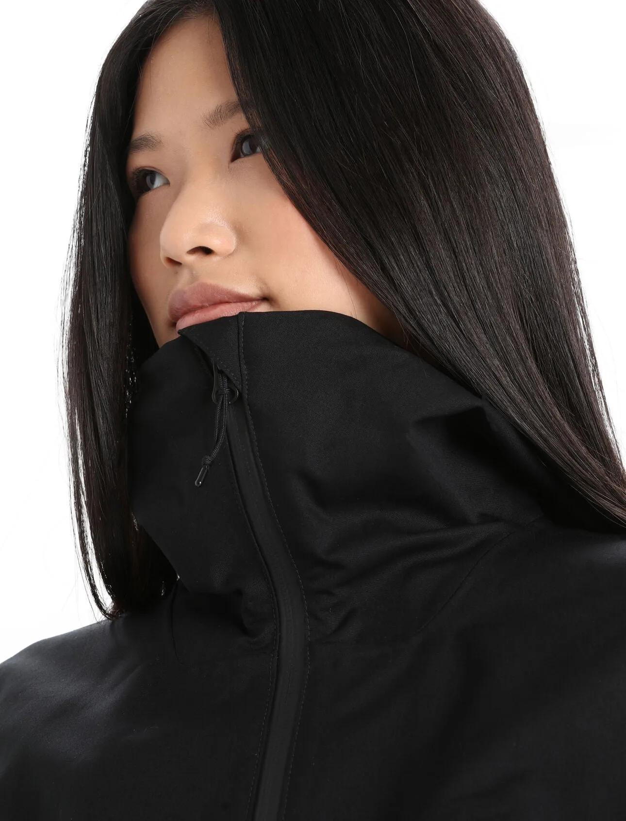 Womens Shell  Merino Hooded Jacket